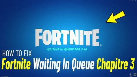 why is there a que in fortnite|fortnite wait in queue.